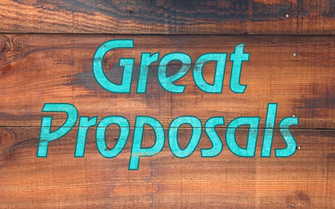 What makes a great proposal?