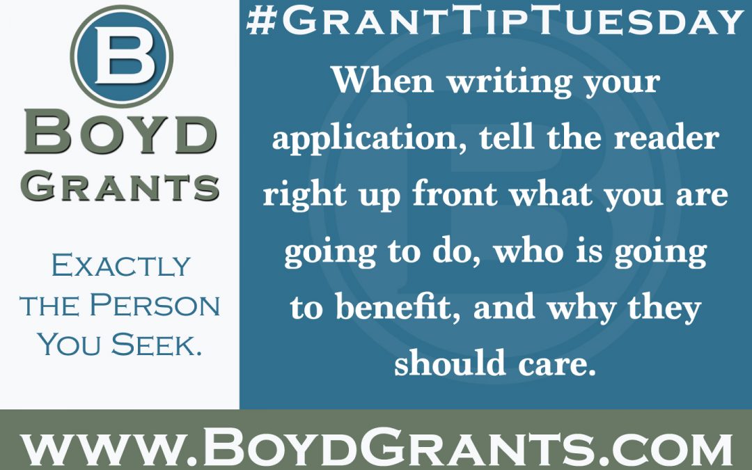 #GrantTipTuesday