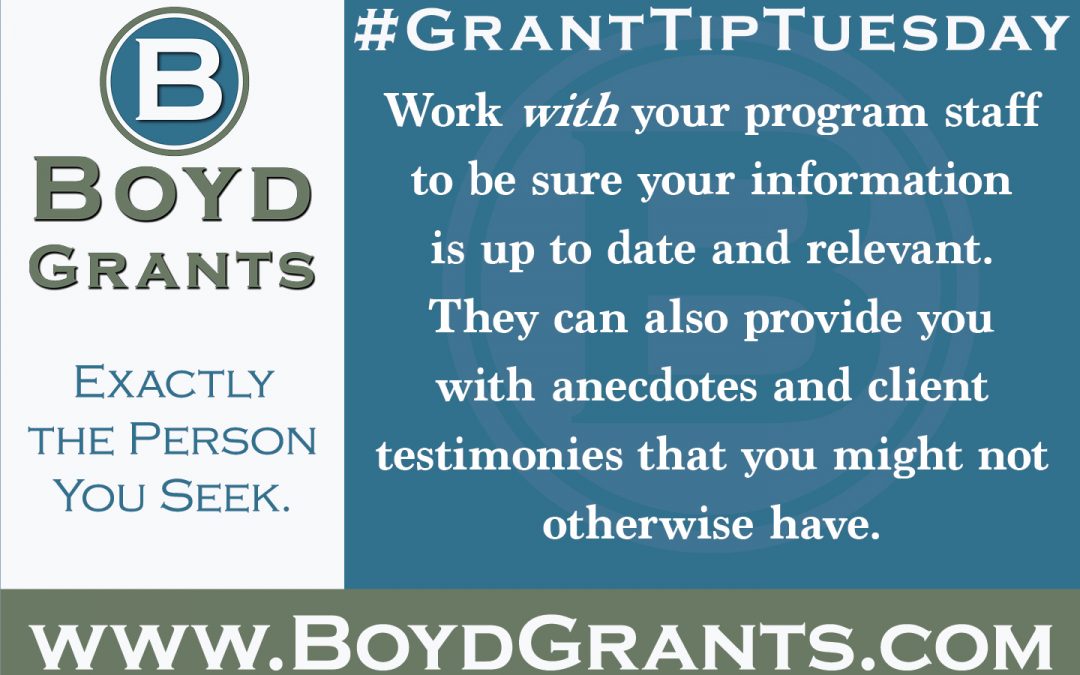 #GrantTipTuesday