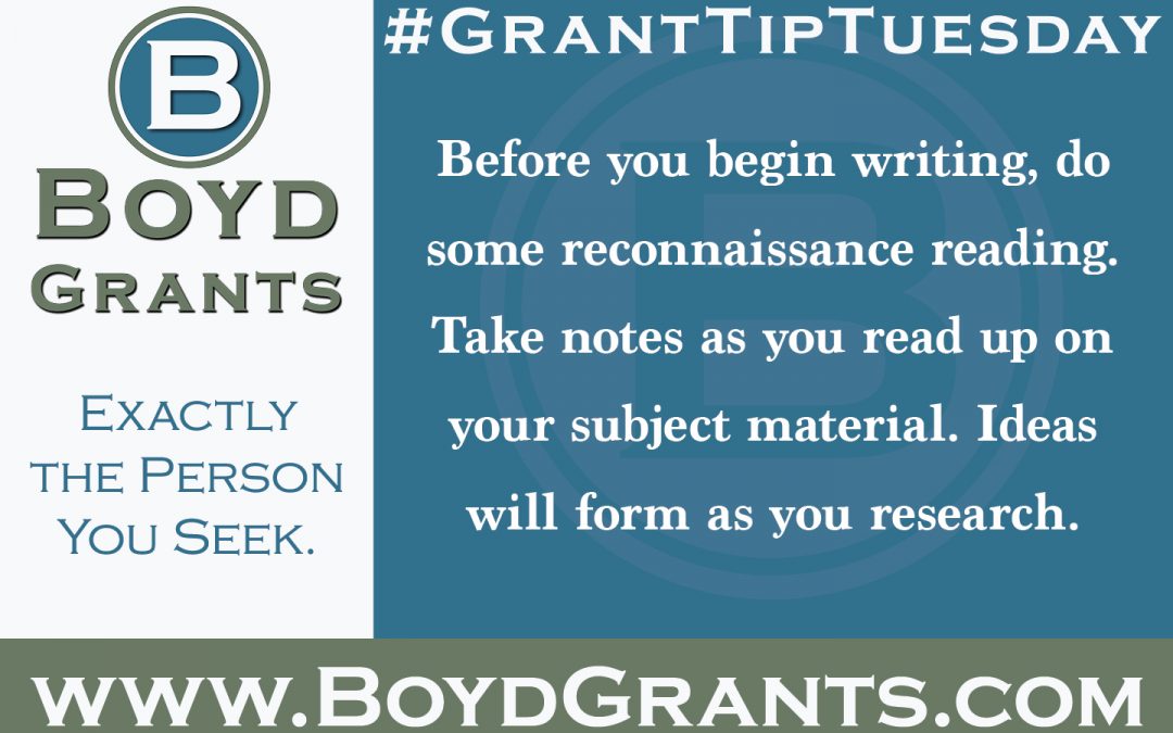 #GrantTipTuesday