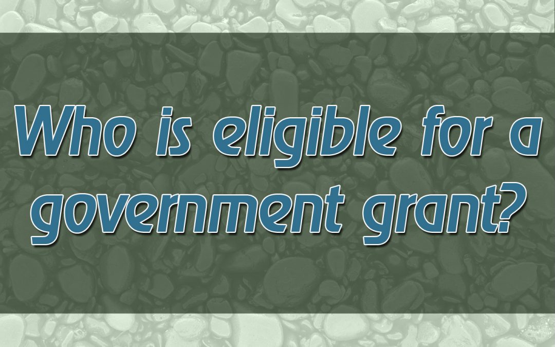 Who is Eligible for a Government Grant?