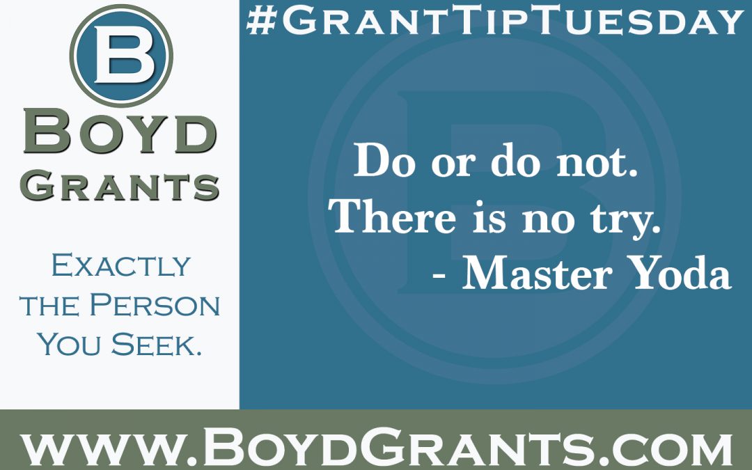 #GrantTipTuesday