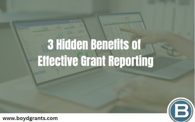 3 Hidden Benefits of Effective Grant Reporting