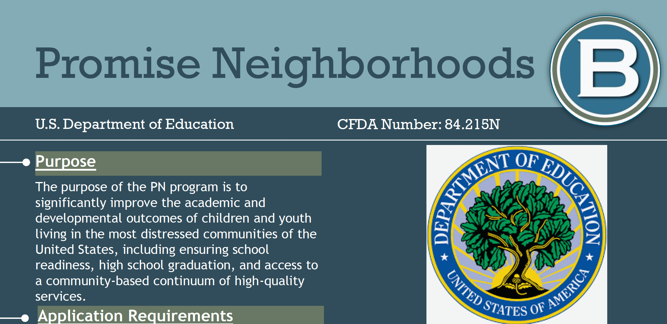 Promise Neighborhoods Due Oct. 2022 Boyd Grants