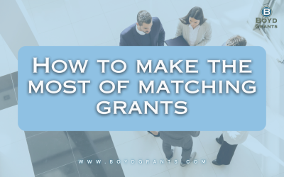 How to make the most of matching grants!