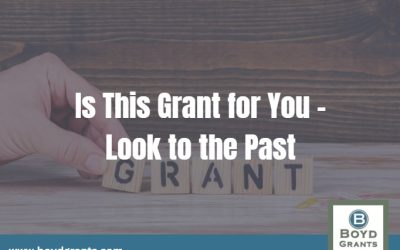 Is this grant for you? Look to the past