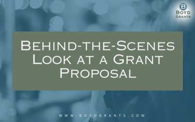 Behind-the-Scenes Look at a Grant Proposal
