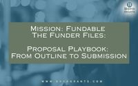 Proposal Playbook: From Outline to Submission