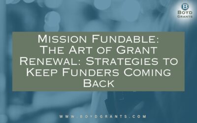 The Art of Grant Renewal: Strategies to Keep Funders Coming Back